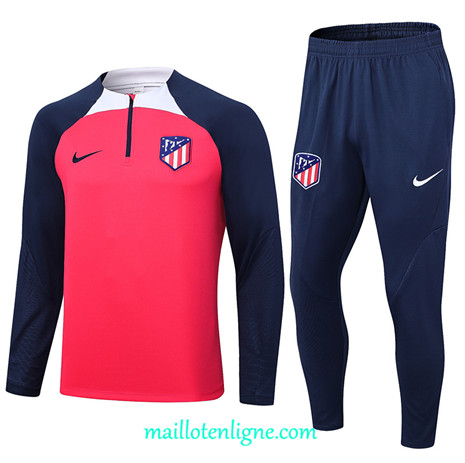 Thai Maillot Ensemble Atletico De Madrid Survetement 2023 2024 Rose ML0276