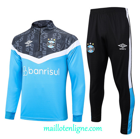 Thai Maillot Ensemble Gremio Survetement 2023 2024 Bleu ML0280