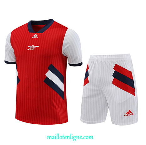 Thai Maillot Ensemble Arsenal + Short Training 2023 2024 Rouge ML0879