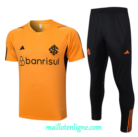 Thai Maillot Ensemble SC Internacional Training 2023 2024 Orange ML1267