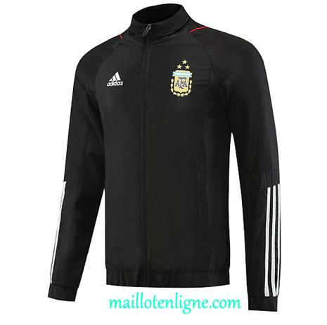 Thai Maillot Argentine Coupe Vent 2023 2024 Noir ML1282