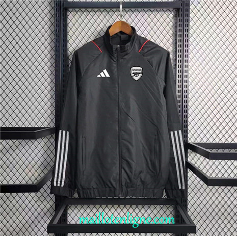 Thai Maillot Arsenal Coupe Vent 2023 2024 Noir ML1387