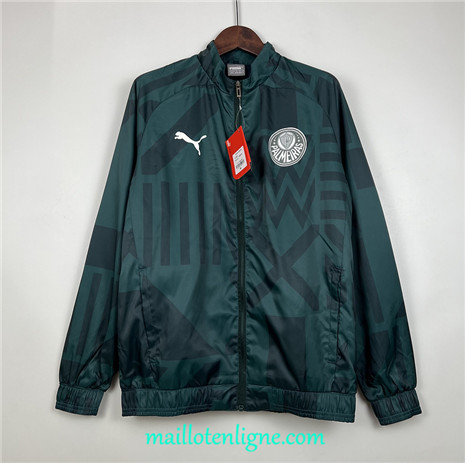 Thai Maillot Palmeiras Coupe Vent 2023 2024 Vert ML1344