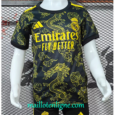 Thai Maillot Real Madrid Enfant Édition spéciale Vert 2024 2025 ligne 120168