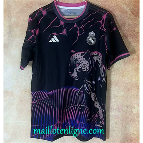 Thai Maillot Real Madrid Training noir/Purple 2024 2025 ligne 120233