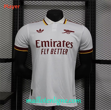 Thai Maillot Player Arsenal Blanc 2024 2025 ligne 120343