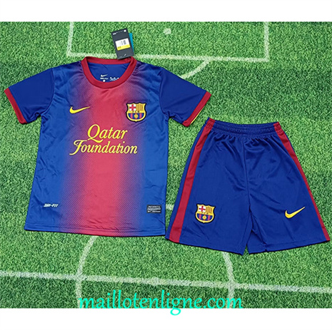 Thai Maillot Retro Barcelone Enfant Domicile 2012-13 ligne 120412
