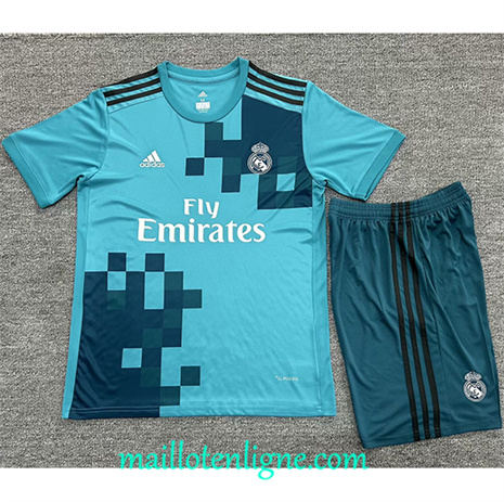 Thai Maillot Retro Real Madrid Enfant Third 2017-18 ligne 120423
