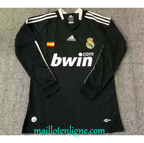 Thai Maillot Retro Real Madrid Third Manche Longue 2008-09 ligne 120424