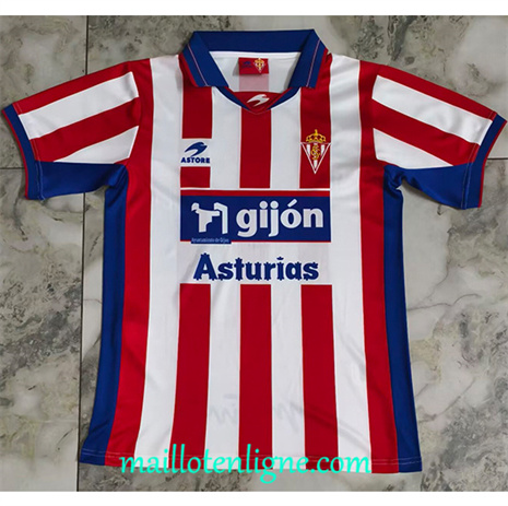 Thai Maillot Retro Sporting Gijon Domicile 2002-03 ligne 120432