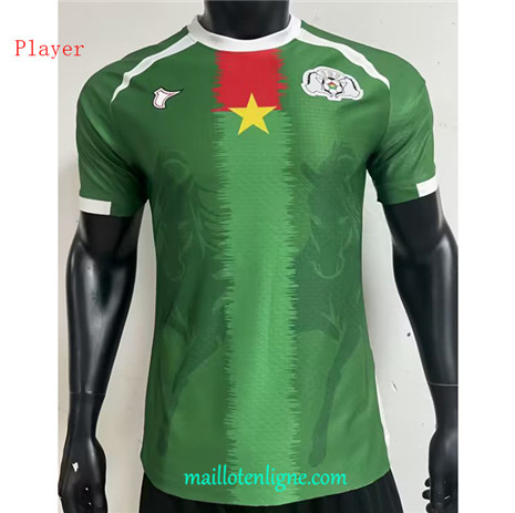 Thai Maillot Player Burkina Domicile Vert 2023 2024 ligne 4029