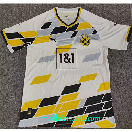 Thai Maillot Dortmund Training Blanc 2024 2025 ligne 4079