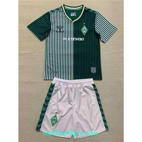 Thai Maillot Werder Brême Enfant Domicile 2023 2024 ligne 4095