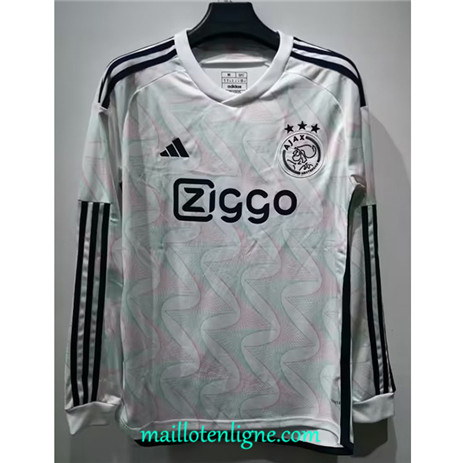 Thai Maillot Ajax Exterieur Manche Longue 2023 2024 ligne 4099