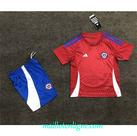 Thai Maillot Chile Enfant Domicile 2024 2025 ligne 4109