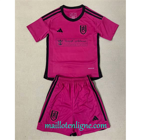 Thai Maillot Fulham Enfant Exterieur 2023 2024 ligne 4111