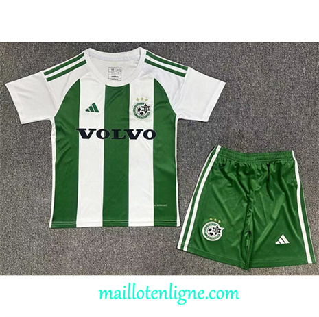 Thai Maillot Maccabi Enfant Domicile 2024 2025 ligne 4112