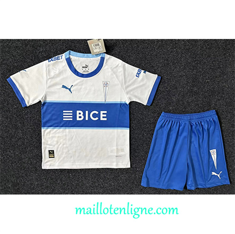 Thai Maillot Universidad Catolica Enfant Domicile 2024 2025 ligne 4117