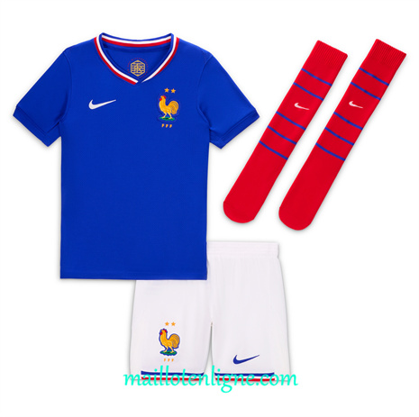 Thai Maillot France Enfant Domicile 2024 2025 ligne 4137