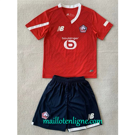 Thai Maillot Lille OSC Enfant Domicile 2023 2024 ligne 4148