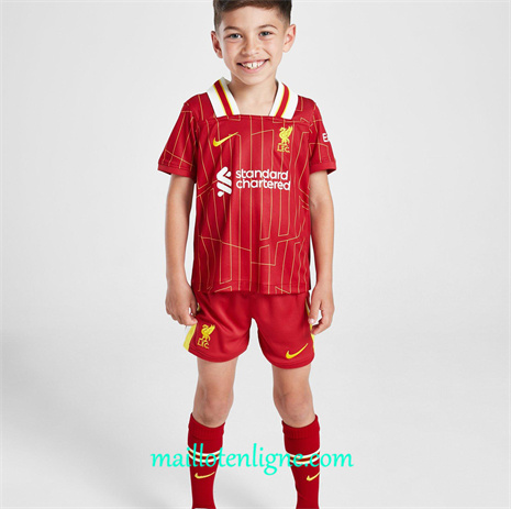 Thai Maillot Liverpool Enfant Domicile Rouge 2024 2025 ligne 4149