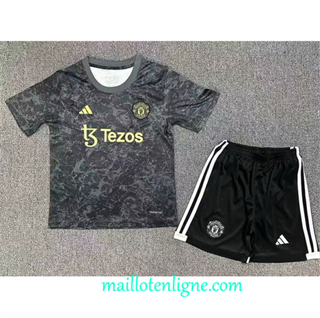 Thai Maillot Manchester United Enfant Stone Rose/Gris 2024 2025 ligne 4156