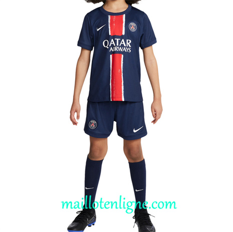 Thai Maillot Paris Saint-Germain Enfant Domicile 2024 2025 ligne 4164