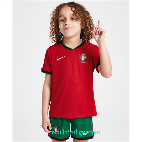 Thai Maillot Portugal Enfant Domicile 2024 2025 ligne 4168