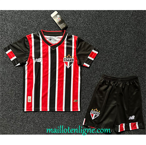 Thai Maillot Sao Paulo Enfant Exterieur 2024 2025 ligne 4172