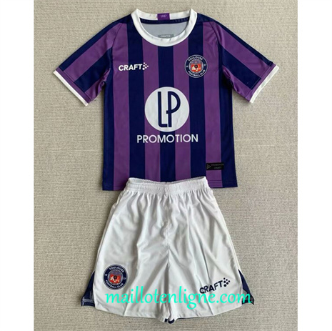 Thai Maillot Toulouse Enfant Exterieur 2023 2024 ligne 4176