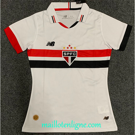 Thai Maillot Sao Paulo Femme Domicile 2024 2025 ligne 4193