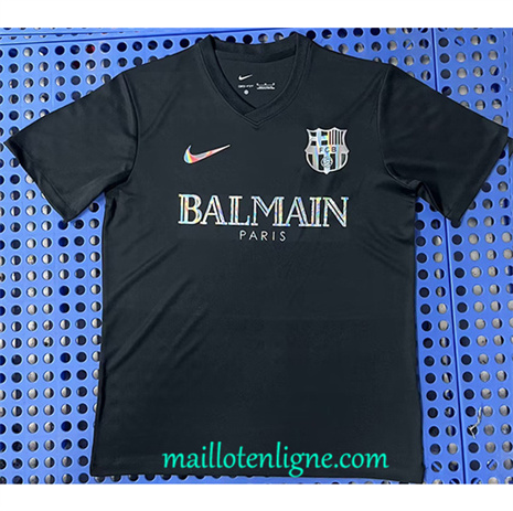 Thai Maillot Barcelone co-edition Noir 2024 2025 ligne 4203