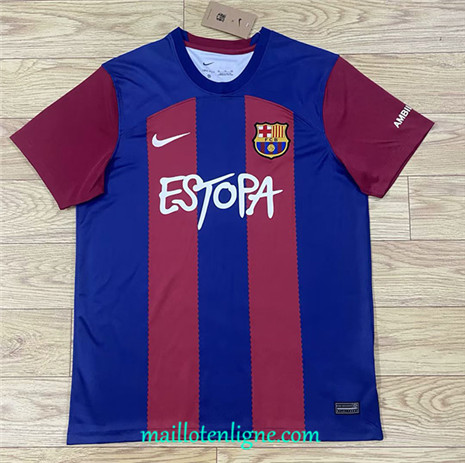 Thai Maillot Barcelone Domicile joint edition 2023 2024 ligne 4205