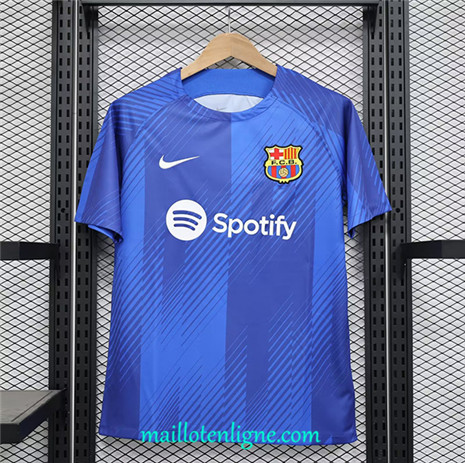 Thai Maillot Barcelone Bleu 2023 2024 ligne 4206