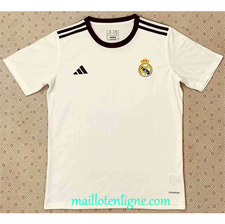 Thai Maillot Real Madrid Blanc 2024 2025 ligne 4220