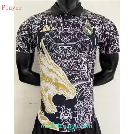 Thai Maillot Player Real Madrid Noir 2023 2024 ligne 4236