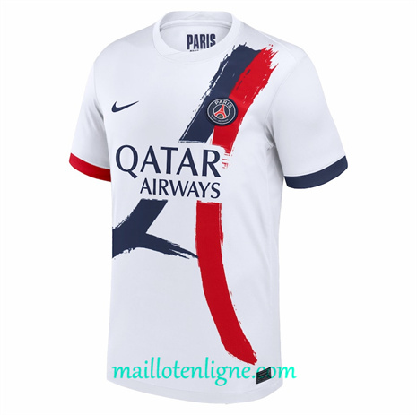 Thai Maillot Paris Saint-Germain Exterieur 2024 2025 ligne 4253