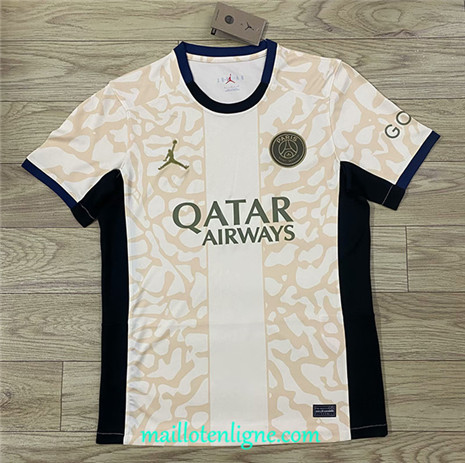 Thai Maillot Paris Saint-Germain Fourth 2023 2024 ligne 4258