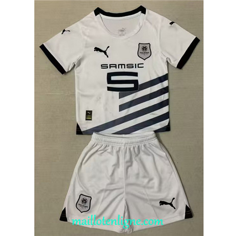 Thai Maillot Stade Rennais Enfant Exterieur 2023 2024 ligne 4262