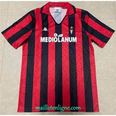 Thai Maillot Retro AC Milan Domicile 14-15 ligne 4296