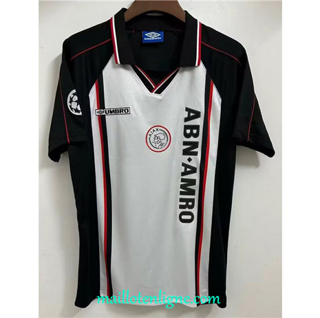 Thai Maillot Retro Ajax Exterieur 1998 ligne 4299