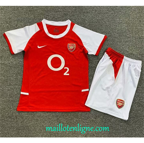 Thai Maillot Retro Arsenal Enfant Domicile 2002-04 ligne 4310