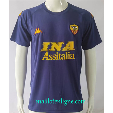 Thai Maillot Retro AS Roma Third 2000-01 ligne 4313