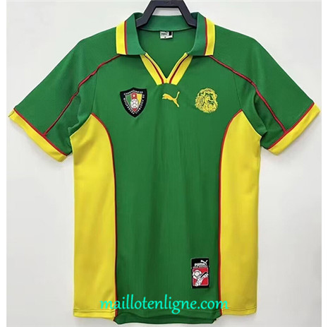 Thai Maillot Retro Cameroun Domicile 1998 ligne 4328