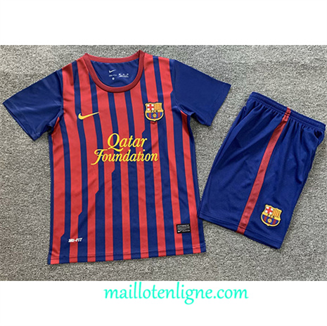 Thai Maillot Retro Barcelone Enfant Domicile 2011-12 ligne 4338