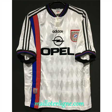 Thai Maillot Retro Bayern Munich Exterieur 1996-98 ligne 4353