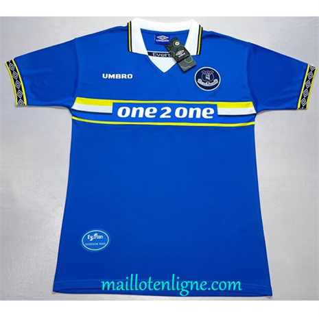 Thai Maillot Retro Everton Domicile 1997-99 ligne 4373