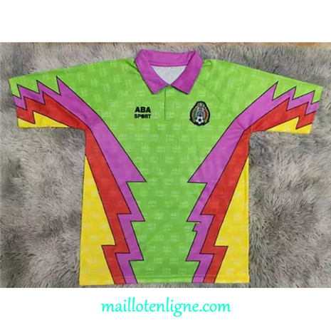 Thai Maillot Retro Mexique Domicile 1995 ligne 4406