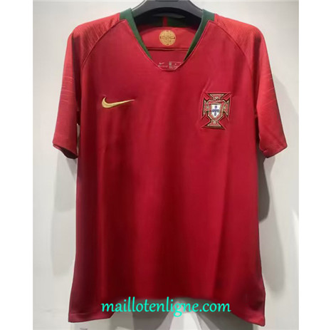 Thai Maillot Retro Portugal Domicile 2018 ligne 4422