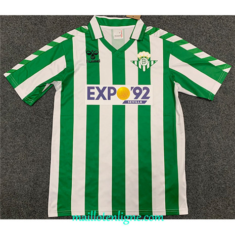 Thai Maillot Retro Real Betis Domicile ligne 4425